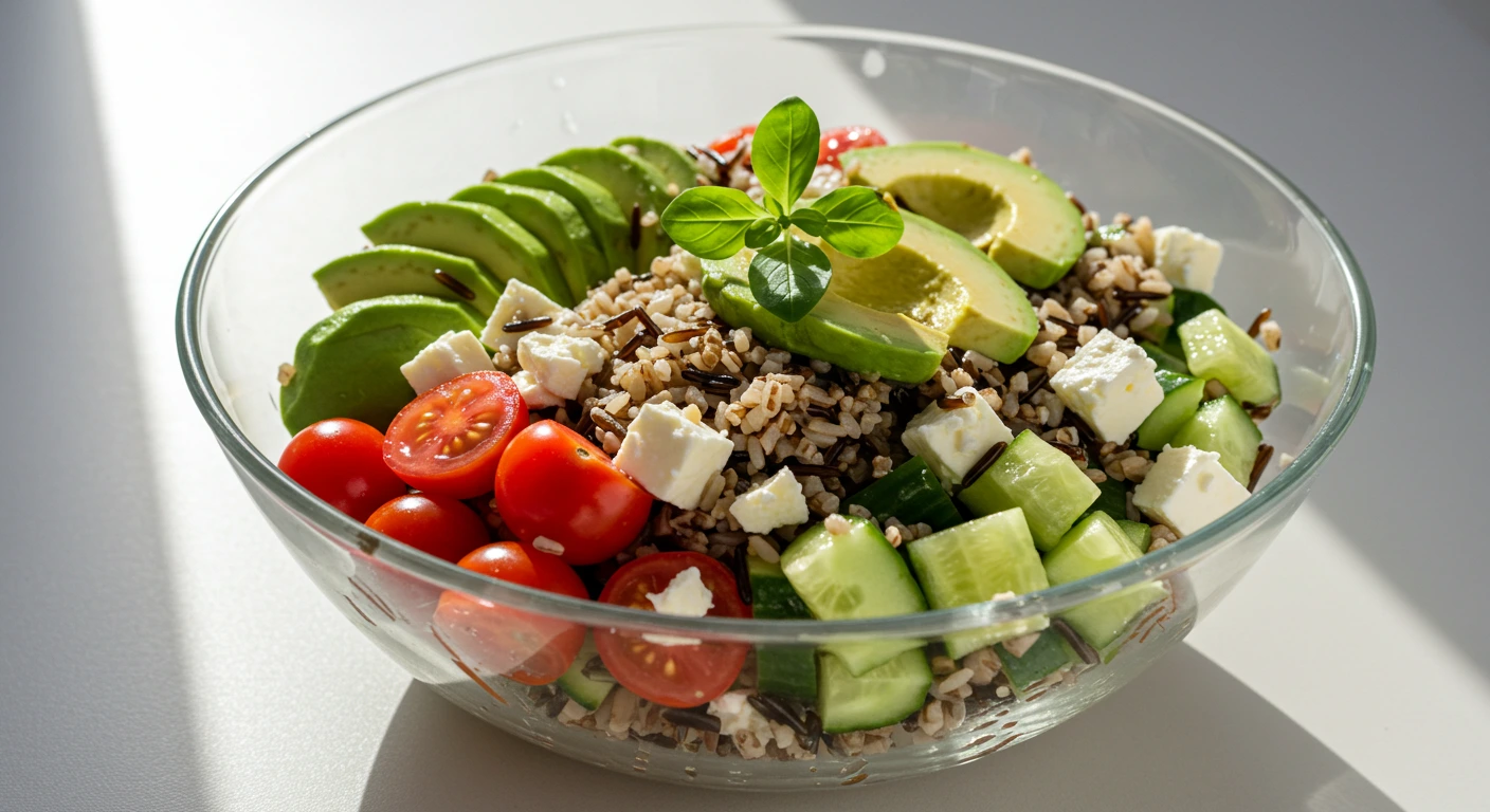 Rice With Vibrant Veggies And Fragrant Herbs
