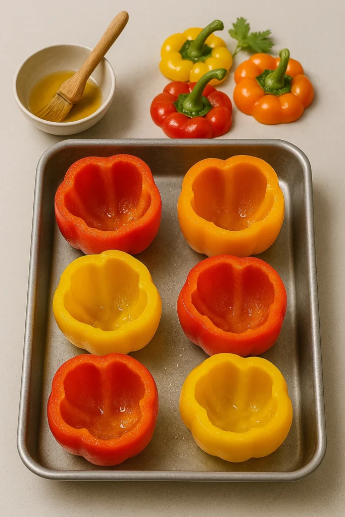 Mexican Beef Stuffed Peppers