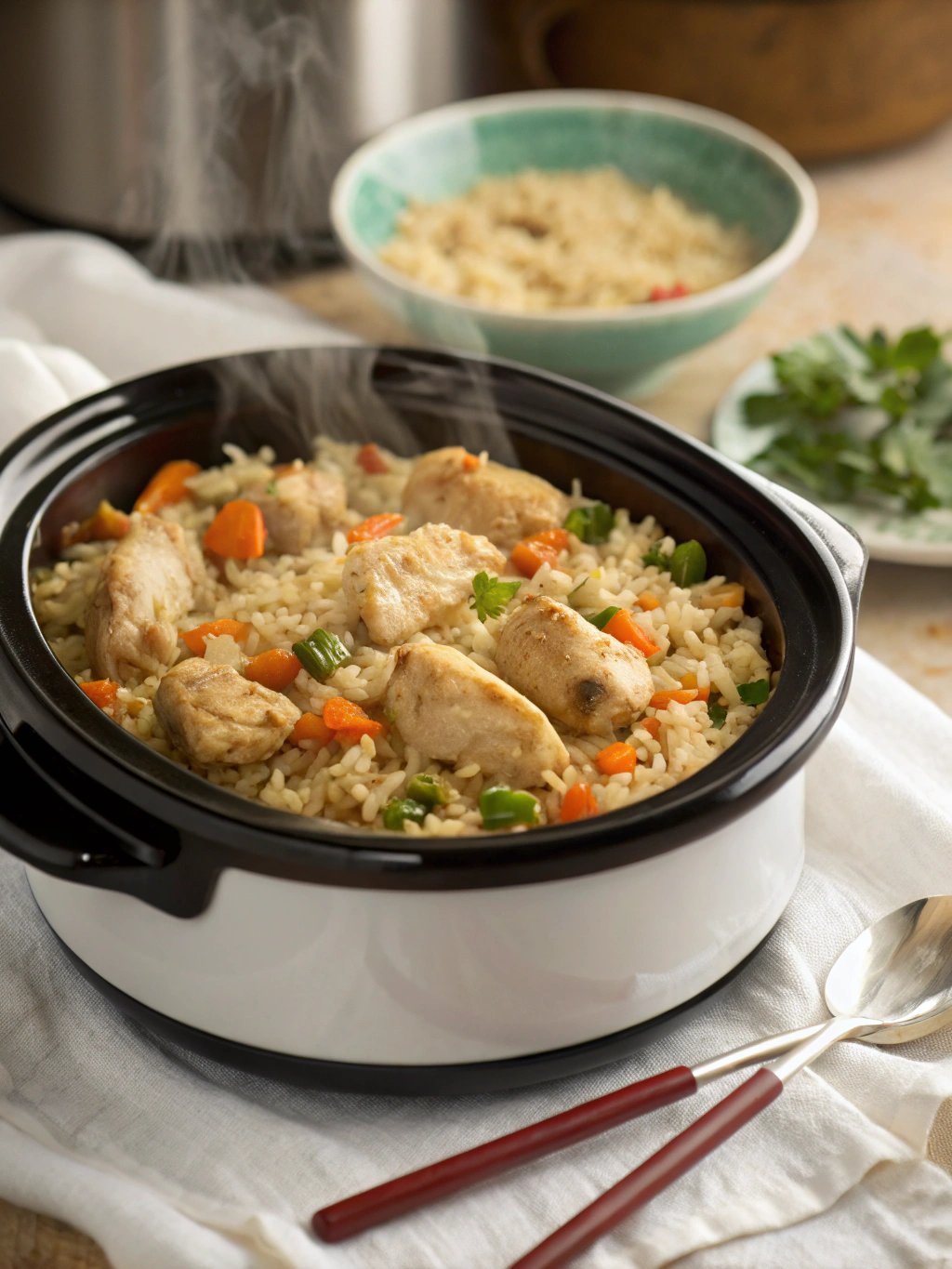chicken and rice crockpot recipe
