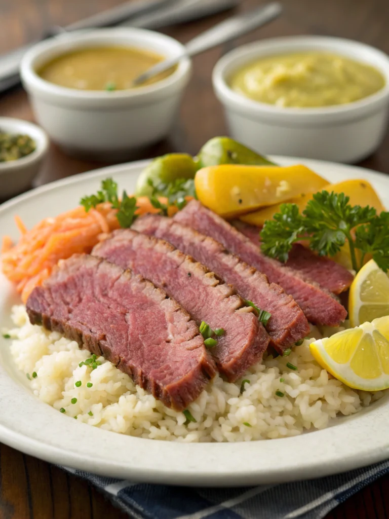 corned beef and rice