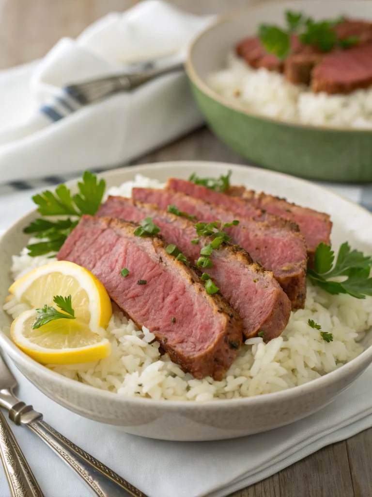 corned beef and rice
