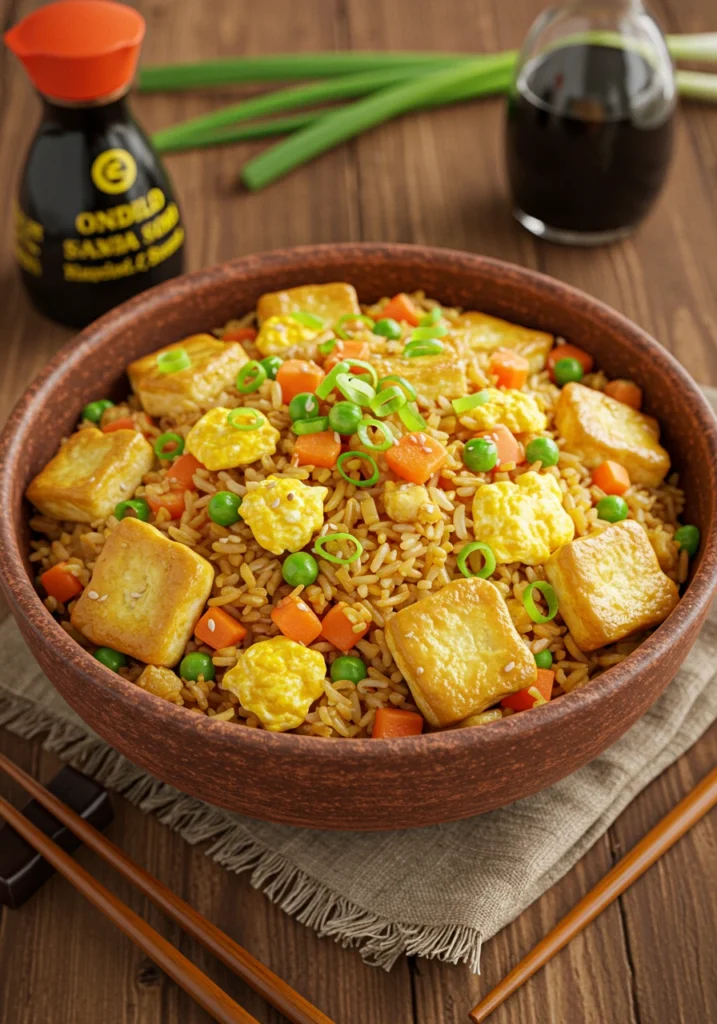 Tofu fried rice