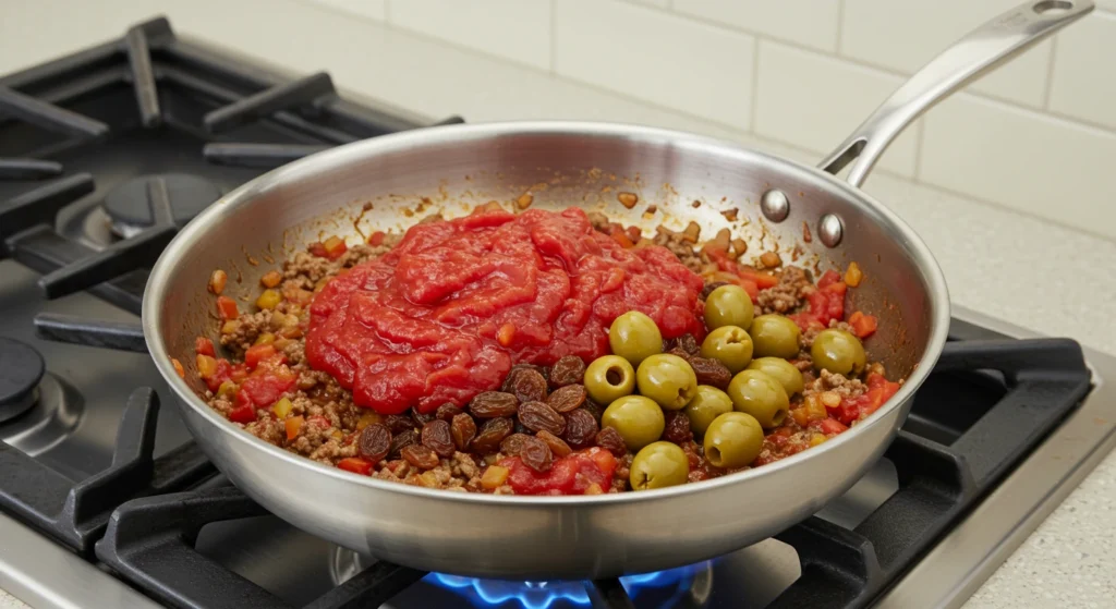 Cuban Picadillo Rice Bowl