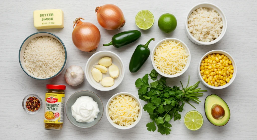 Cheesy Jalapeño Rice Skillet