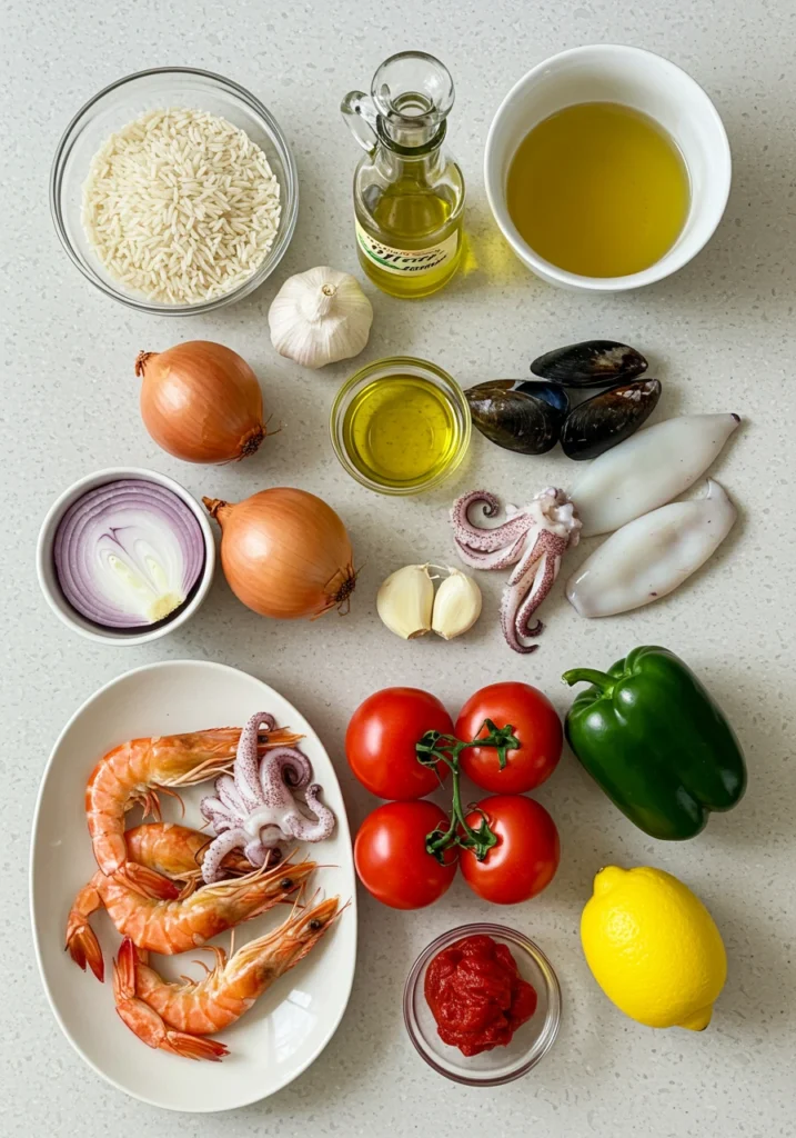 Greek Seafood Rice