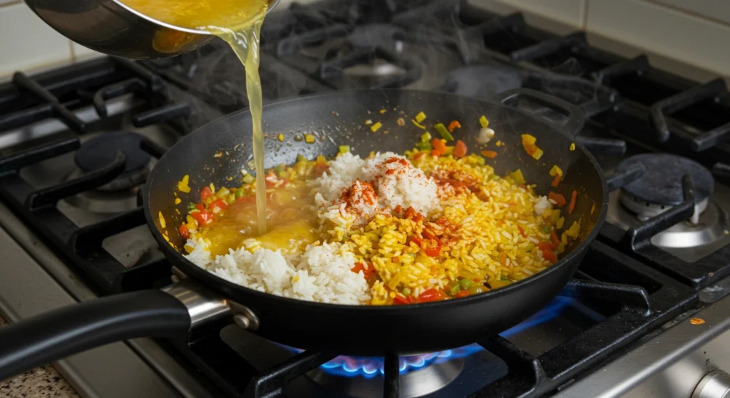 Spicy Seafood Rice