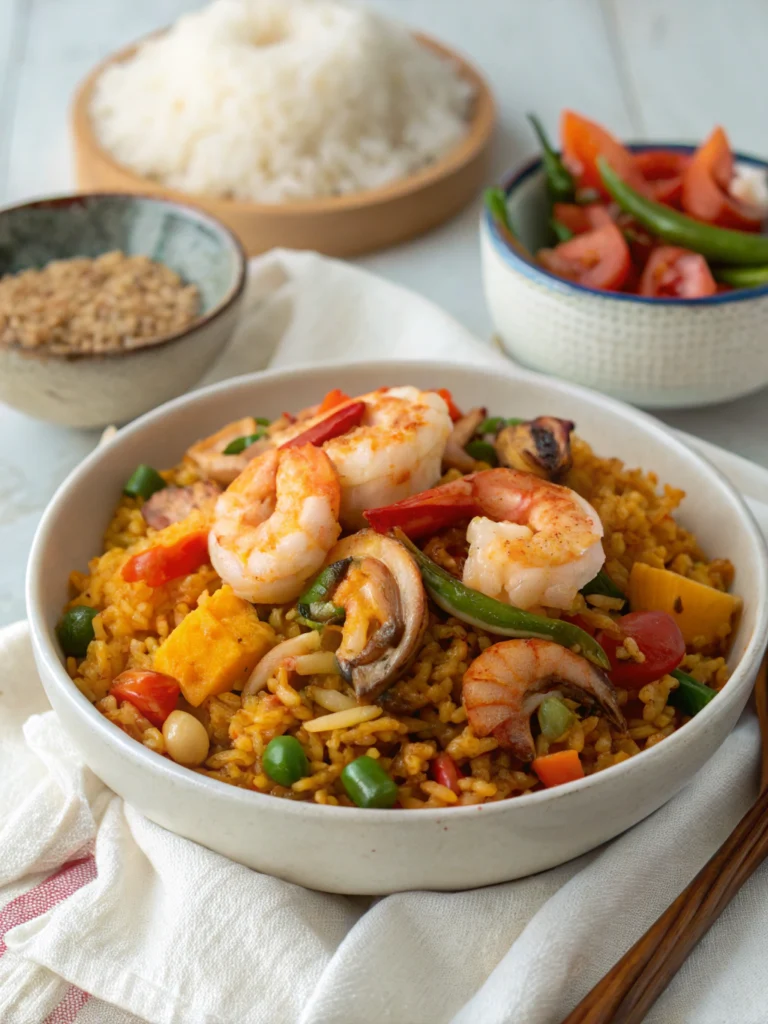 Spicy Seafood Rice