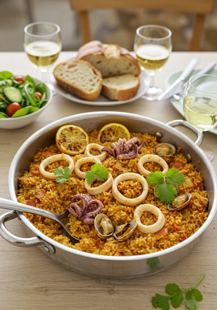 Portuguese Seafood Rice