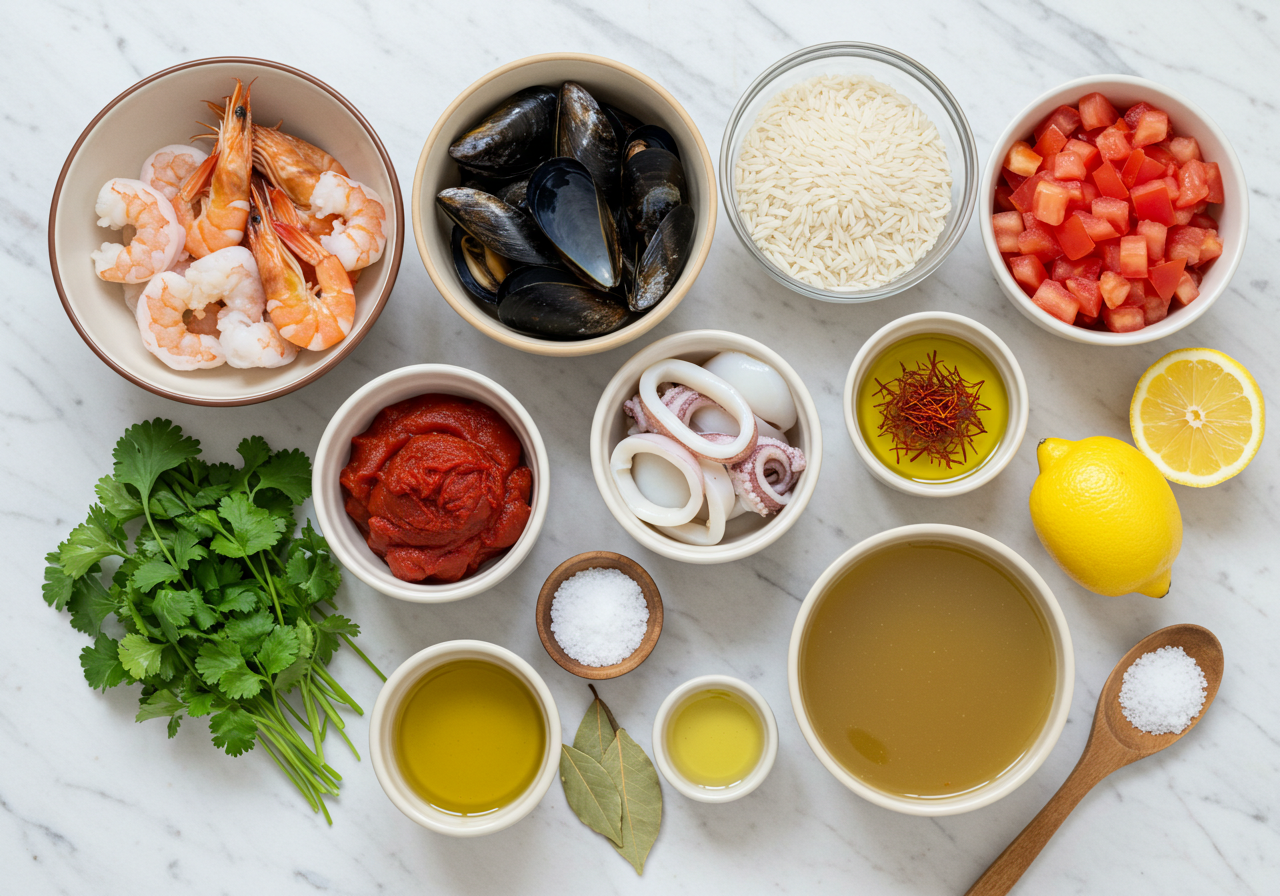 Portuguese Seafood Rice