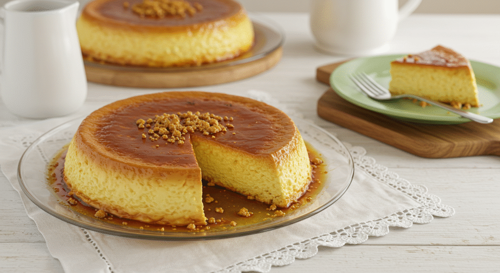 Rice Custard Flan