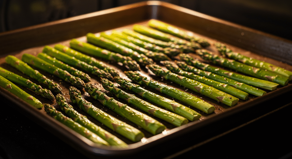Fresh Asparagus and Lemon Rice Salad plated with lemon zest and vibrant green asparagus