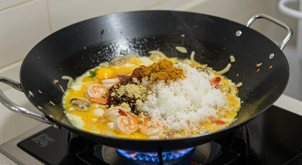 Thai Pineapple Seafood Fried Rice 3