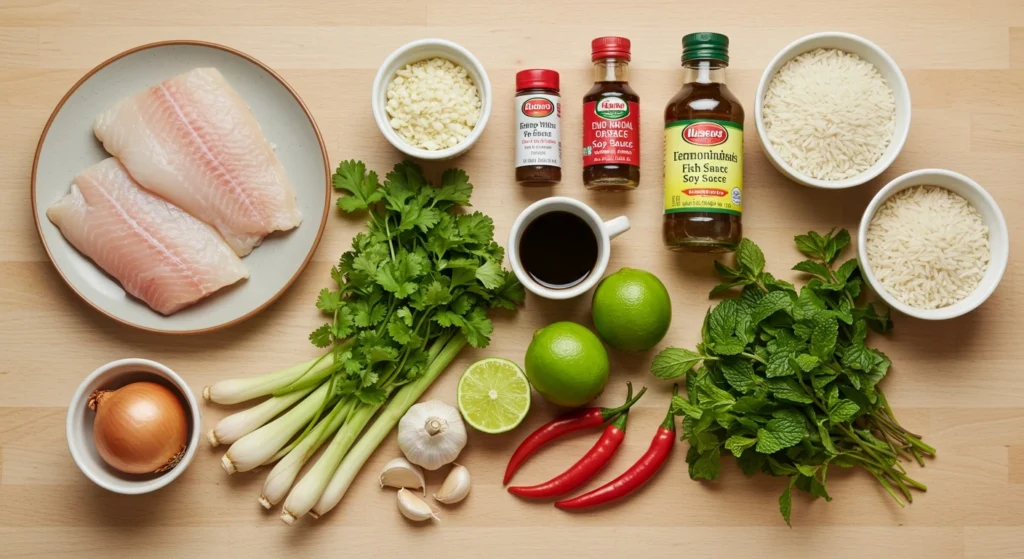 Vietnamese Lemongrass Fish