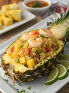 Thai Pineapple Seafood Fried Rice