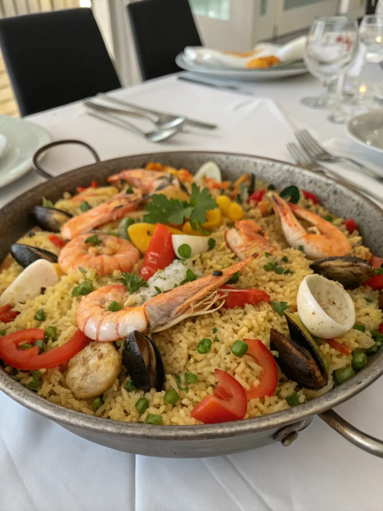 Portuguese Seafood Rice