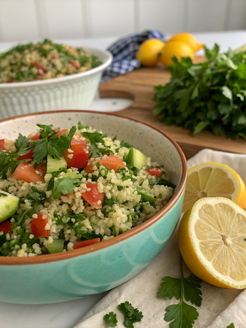 Tabbouleh with Garlic Herb